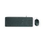HP 150 toetsenbord en muis set Qwerty Engels  zwart, Computers en Software, Toetsenborden, Toetsenbord en muis-set, Nieuw, Ophalen of Verzenden