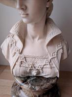 Beeld, La jeune fille au chapeau - 8,4 kg - 60 cm - {, Antiek en Kunst