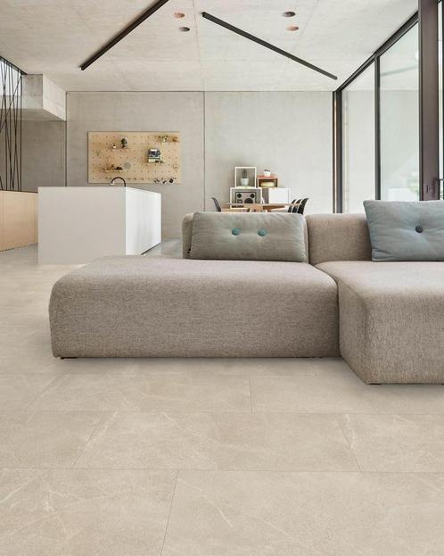 Laminaat tegel licht grijs |  Classen Visio Grande Dolomite, Huis en Inrichting, Stoffering | Vloerbedekking, Ophalen