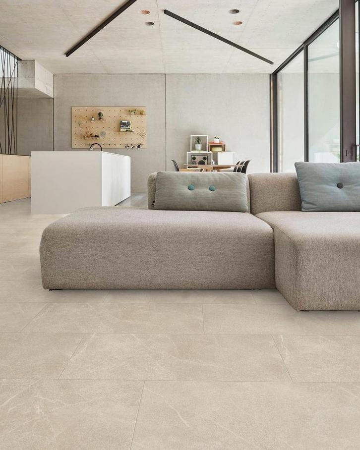 Laminaat tegel licht grijs |  Classen Visio Grande Dolomite, Huis en Inrichting, Stoffering | Vloerbedekking, Ophalen
