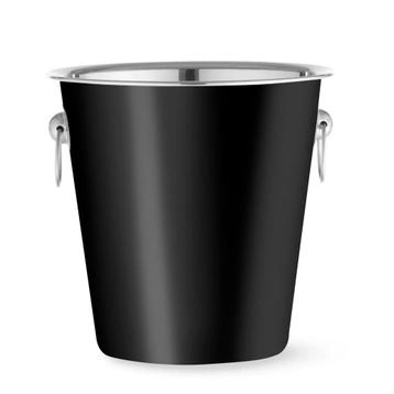 BarUp Zwarte wijnkoeler - 3,3L - RVS ringoren - Ø 220 mm... beschikbaar voor biedingen