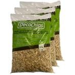 80 x 35L DecoChips Houtsnippers Naturel, Ophalen of Verzenden