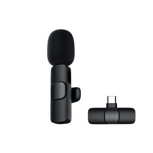 Draadloze Microfoon - USB Type-C - 1x Microfoon + 1x, Muziek en Instrumenten, Microfoons, Nieuw, Verzenden