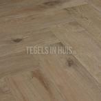 Keramisch parket tegel 15x60 beigebruin houtlook laminaat, Ophalen of Verzenden, Nieuw, Keramiek, 10 m² of meer