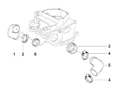 BMW R 850 1200 C CL Inlaat rubber, Motoren, Onderdelen | BMW, Ophalen of Verzenden