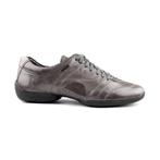 Portdance PD Casual 001 Danssneakers Heren Grijs Leer, Verzenden, Nieuw