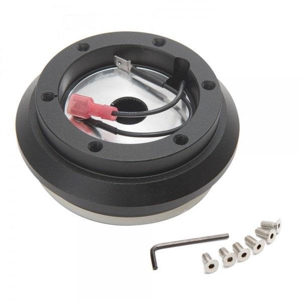 SK-Import Stuurnaaf Kort Zwart Honda Civic,Accord,Prelude, Auto-onderdelen, Interieur en Bekleding, Nieuw, Honda, Ophalen of Verzenden