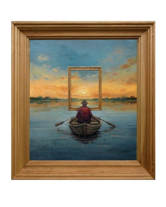 Karolina Gmiterek - Vernissage, Antiek en Kunst, Kunst | Schilderijen | Modern