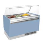 GGM Gastro | Ijsvitrine LIAM - 1310mm - Statisch - voor |, Verzenden, Nieuw in verpakking, Koelen en Vriezen