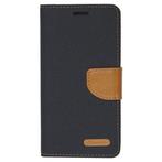 Canvas Wallet Case - iPhone 8 - zwart - JEANS, Telecommunicatie, Mobiele telefoons | Hoesjes en Frontjes | Apple iPhone, Nieuw