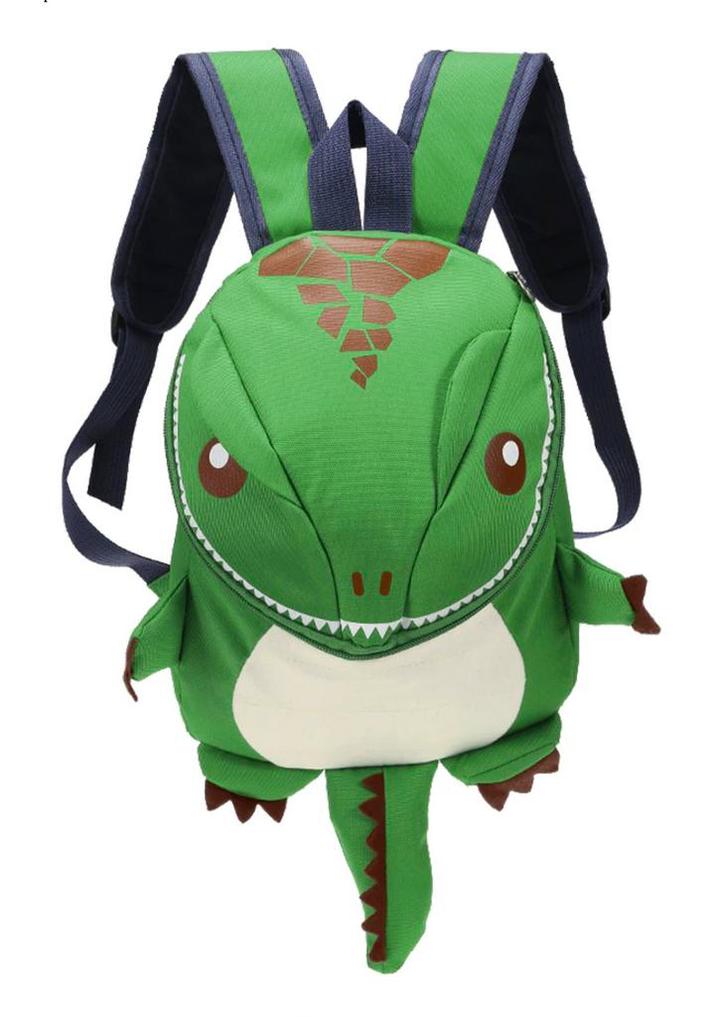 Rugtas Dino Groen Kleine Rugzak Dinosaurus Monster Tas Draak, Sieraden, Tassen en Uiterlijk, Tassen | Rugtassen, Nieuw, Ophalen of Verzenden