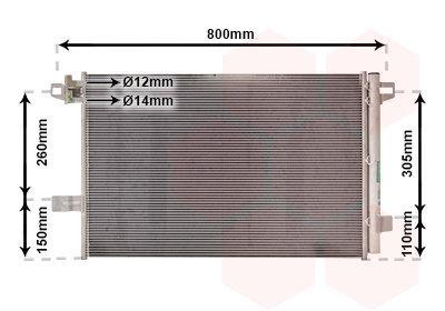 T6 Transporter Airco Condensor 7E0820411F 7E0820411F, Auto-onderdelen, Carrosserie en Plaatwerk, Verzenden