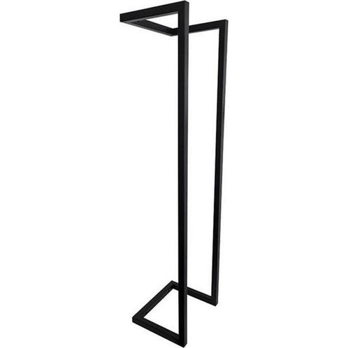 REA Handdoekrek - Staal - 95 x 25 x 20,5 cm - Mat Zwart, Doe-het-zelf en Verbouw, Sanitair, Nieuw, Ophalen of Verzenden