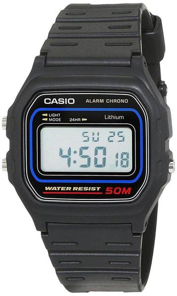 Casio Collection Men W-59-1VQES Heren Horloge - 34 mm beschikbaar voor biedingen