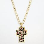 3-delige sieradenset - 18 karaat Geel goud - 1.80ct. tw., Sieraden, Tassen en Uiterlijk, Antieke sieraden