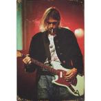 Concert Bord - Kurt Cobain Nirvana, Verzamelen, Ophalen of Verzenden, Nieuw, Poster, Artwork of Schilderij