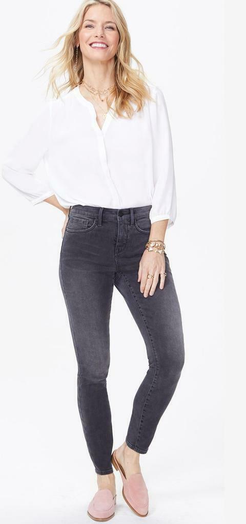 NYDJ dames Super skinny jeans Grijs Premium denim, Kleding | Dames, Spijkerbroeken en Jeans, Nieuw, Verzenden