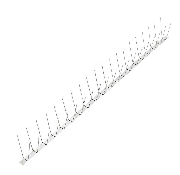 RHEINZINK Duivenwering Duo RVS 2pins 2mm 1mtr, Doe-het-zelf en Verbouw, Buizen en Afvoer, Ophalen of Verzenden