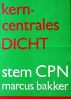 Stem CPN Marcus Bakker - kerncentrales (lijst optie), Verzamelen, Verzenden, Nieuw, Overige onderwerpen, Met lijst