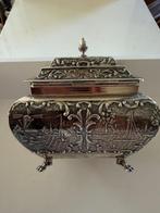 Theeservies - Zilver - Theebus Hooijkaas, Antiek en Kunst, Antiek | Goud en Zilver