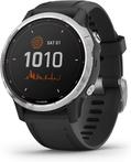 Garmin Fenix 6S Solar 42mm Zilver/Zwart (Wearables)