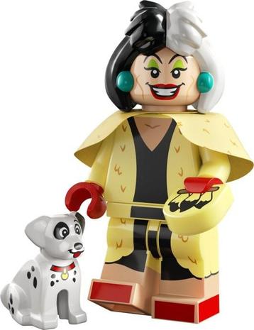 Cruella de Vil en dalmatiërpuppy - LEGO disney minifiguren 7