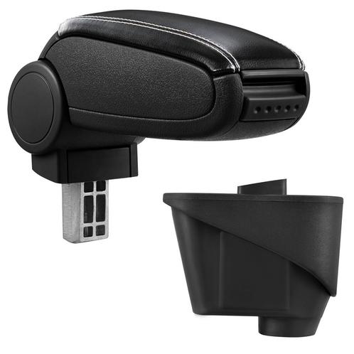 Armsteun voor Citroën DS3 vanaf 2010 zwart met wit stiksel, Auto-onderdelen, Interieur en Bekleding, Nieuw, Verzenden
