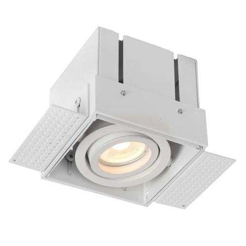 Lucide Trimless - Cardan inbouwspot GU10 wit, Huis en Inrichting, Lampen | Plafondlampen, Nieuw, Verzenden