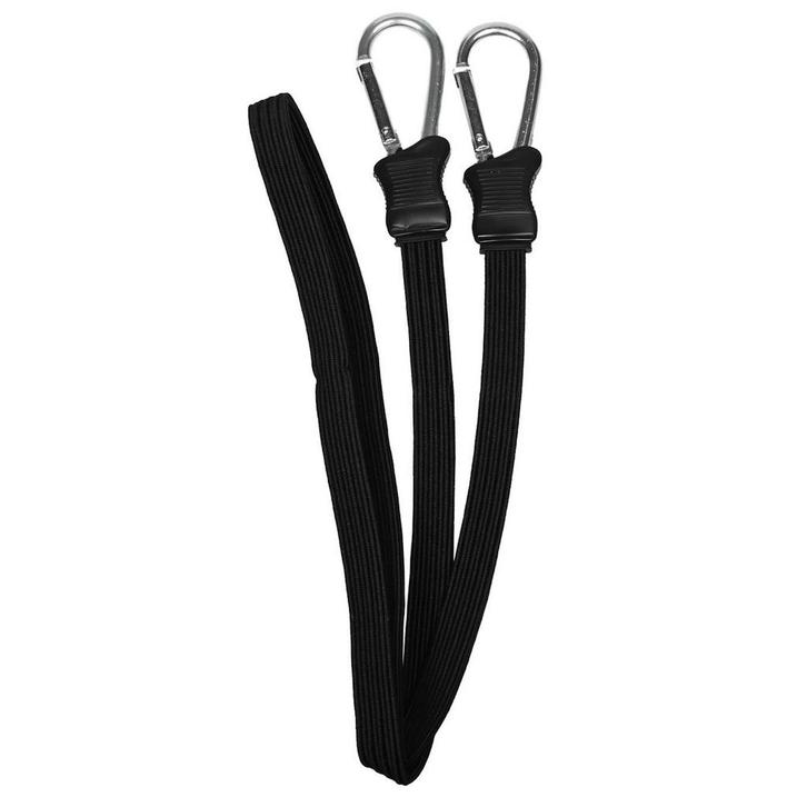 Benson Elastiek plat 120 cm - met karabijnhaak - uitrekba..., Auto diversen, Aanhangwagen-onderdelen, Nieuw, Ophalen of Verzenden