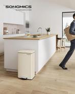 SONGMICS prullenbak - pedaalemmer - 40 liter - afvalbak -, Verzenden, Nieuw