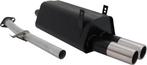 2x76mm RVS Sportuitlaat voor BMW 3 Serie E36 316i/318i -..., Ophalen of Verzenden, Nieuw