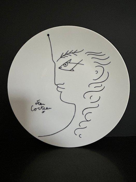 Bord - Porselein - Gezicht oog vis, Antiek en Kunst, Antiek | Glas en Kristal