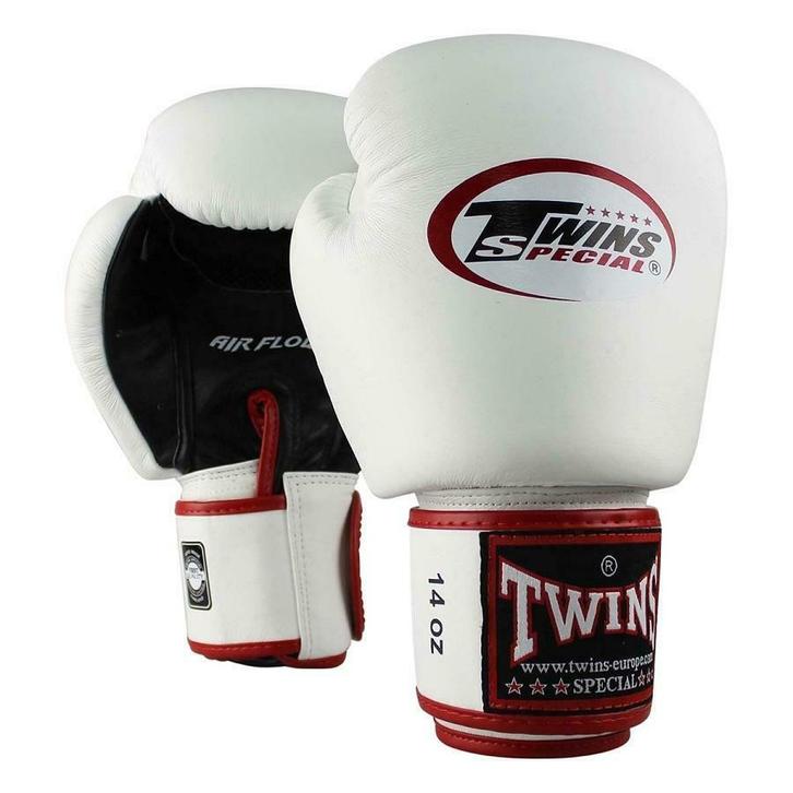 Twins Boxing Gloves AIR - White/Red, Sport en Fitness, Vechtsporten en Zelfverdediging, Nieuw, Ophalen of Verzenden