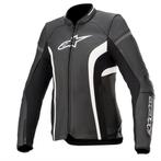 Alpinestars Stella Kira V2 Leren Jas Zwart Wit, Nieuw met kaartje, Verzenden, Jas | leer, Alpinestars