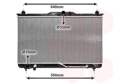 RADIATOR VOOR HYUNDAI SANTAFE 2000-2006 2531026480, Auto-onderdelen, Airco en Verwarming, Nieuw, Ophalen of Verzenden