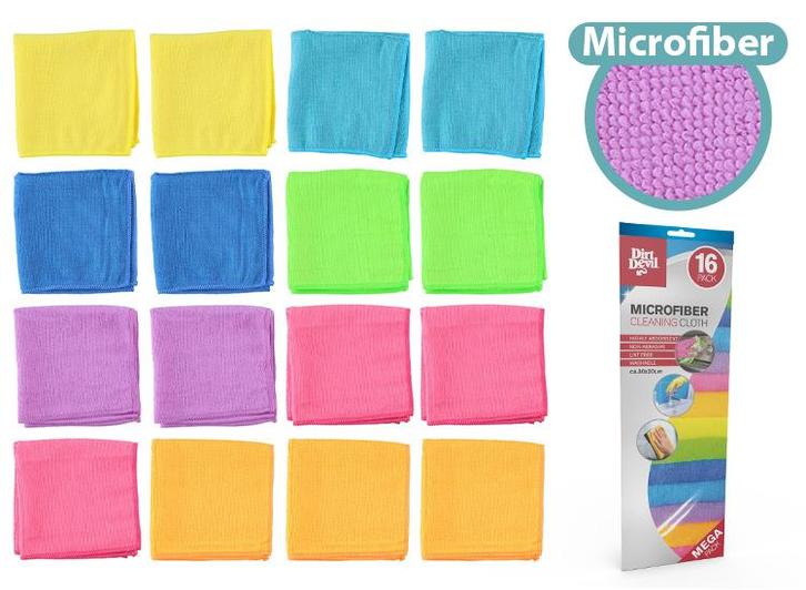 16 Dirt Devil Microvezeldoeken, Huis en Inrichting, Schoonmaakartikelen, Verzenden