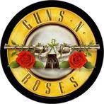 Guns N' Roses - Bullet Logo - Backpatch, Nieuw, Ophalen of Verzenden, Kleding