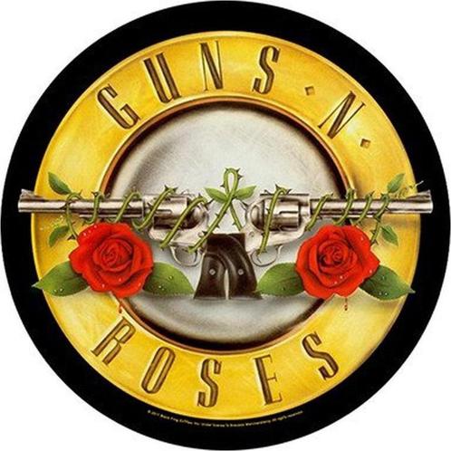 Guns N Roses - Bullet Logo - Backpatch, Verzamelen, Muziek, Artiesten en Beroemdheden, Kleding, Nieuw, Ophalen of Verzenden