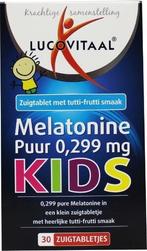 Lucovitaal Melatonine kids puur 0.299 mg, Verzenden, Nieuw