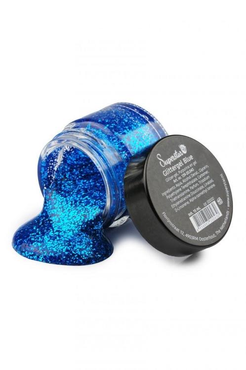 Blauwe Glitter Gel, Hobby en Vrije tijd, Feestartikelen, Nieuw, Verzenden