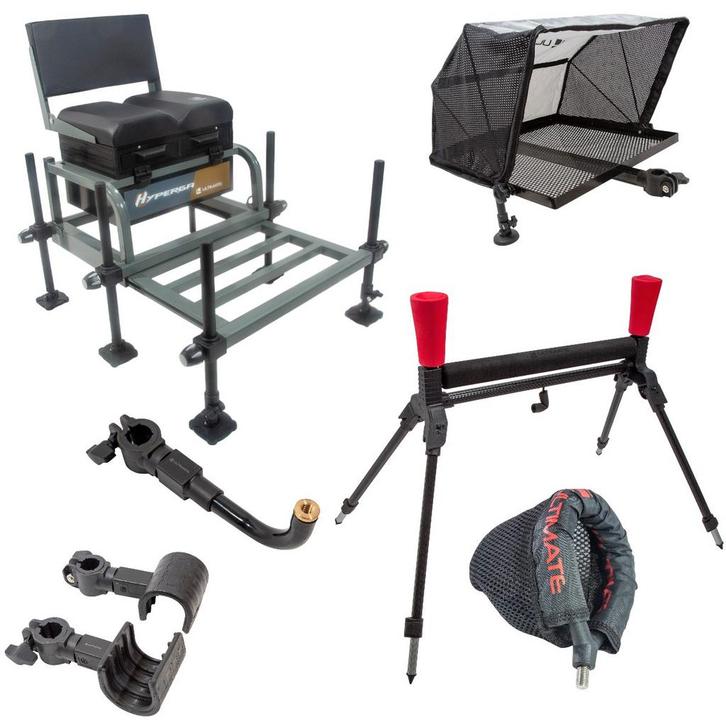 Ultimate Hyperga BX Complete Seatbox Set, Watersport en Boten, Hengelsport | Algemeen, Nieuw, Verzenden