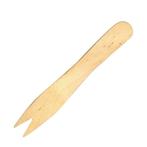 Houten frites vork | 9,5 cm, Verzenden, Nieuw in verpakking