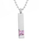 Fako Bijoux® - Ketting - Ashanger / Assieraad - Pilaar, Verzenden, Nieuw