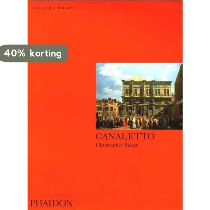 Canaletto 9780714832494 Christopher Baker, Boeken, Taal | Engels, Gelezen, Verzenden