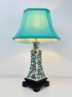 Efas - Tafellamp - Vintage Chinees porselein lamp paarse