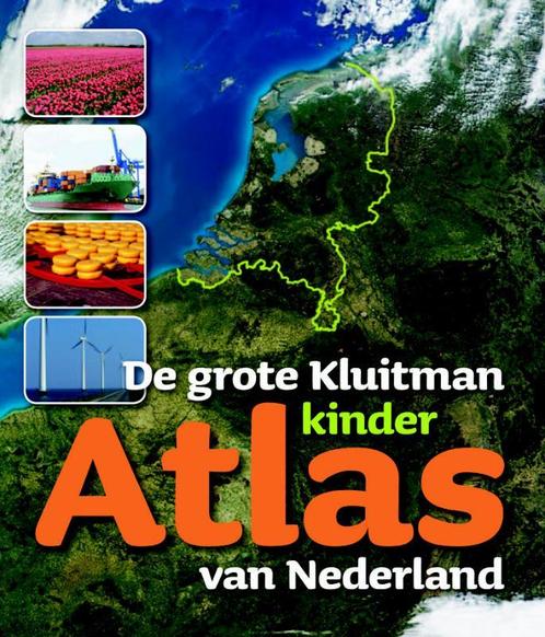 De grote Kluitman kinderatlas van Nederland 9789020691474, Boeken, Woordenboeken, Gelezen, Verzenden