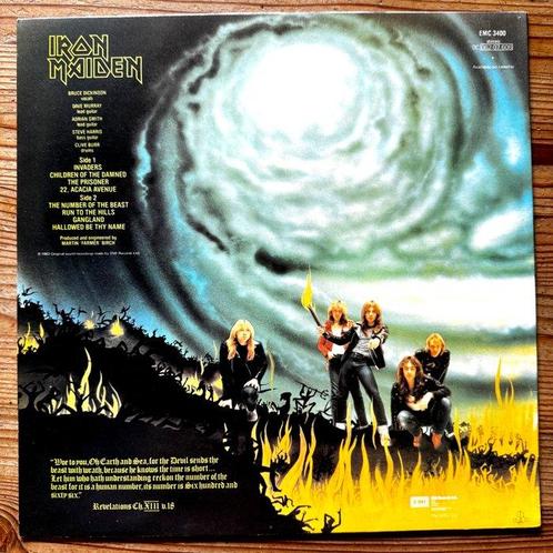 Iron Maiden - The Number Of The Beast [UK pressing] - LP -, Cd's en Dvd's, Vinyl Singles