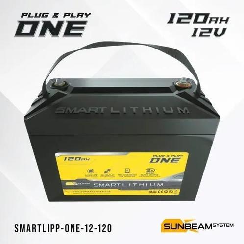 SUNBEAMsystem Smart Lithium Accu 120Ah ONE, Watersport en Boten, Navigatiemiddelen en Scheepselektronica, Nieuw, Ophalen of Verzenden