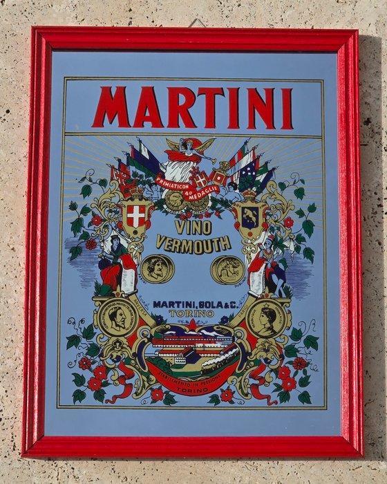 Martini & Rossi - Martini & Rossi - Reclamebord - Vino, Antiek en Kunst, Curiosa en Brocante