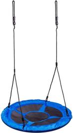 Nestschommel blauw van 600D polyester 95 cm diameter scho..., Ophalen of Verzenden, Nieuw